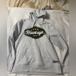 Iowa Hawkeyes Gray Hoodie Sweatshirt